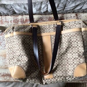 Coach diaper bag